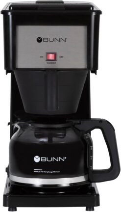 BUNN GRB Velocity Brew Coffee Maker – Brews 10 Cups in 3 Minutes!