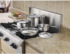 Multiclad Pro Triple-Ply 7-Piece Cookware Set – Premium Skillet & Pots for Exceptional Cooking Performance