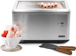 Whynter Rolled Ice Cream Maker – Stainless Steel, Built-In Compressor!