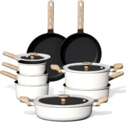 11pcs Non-Stick Pots & Pans Set – Premium Induction Cookware for Everyday Cooking