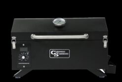 Country Smokers 24.4" Wood Pellet Grill – Outdoor BBQ Smoker for Flavorful Grilling