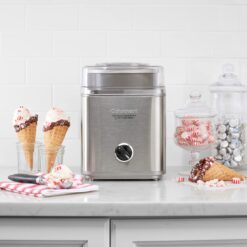 Cuisinart Pure Indulgence 2-Quart Ice Cream Maker – Frozen Yogurt, Sorbet & Ice Cream Machine with Double-Insulated Freezer Bowl