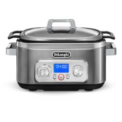 De'Longhi Livenza 6 Qt Multi-Cooker – Stainless Steel Slow Cooker        4o