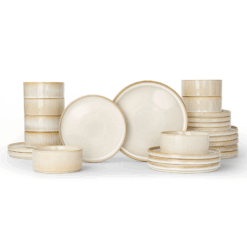 24-Piece Dinnerware Set – Elegant Dish Set for 8, Perfect for Everyday & Special Occasions