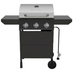 Nexgrill 3-Burner Propane Gas Grill – Powerful Outdoor BBQ with Even Heat Cooking