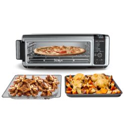 Ninja Foodi Digital Air Fry Oven – 8-in-1 Countertop with Flip-Up Storage & Accessories