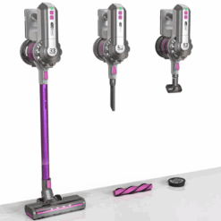Ricky Cordless Stick Vacuum Cleaner – 23 KPA Suction, 43-Min Battery & LED Lights for Powerful Home Cleaning