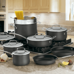 Cuisinart 13-Piece Non-Stick Cookware Set – Hard-Anodized & Durable for Effortless Cooking