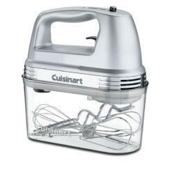 Cuisinart Power Advantage Plus 9-Speed Handheld Mixer – Includes Snap-On Storage Case and Attachments